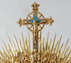 Ornate French Antique Monstrance